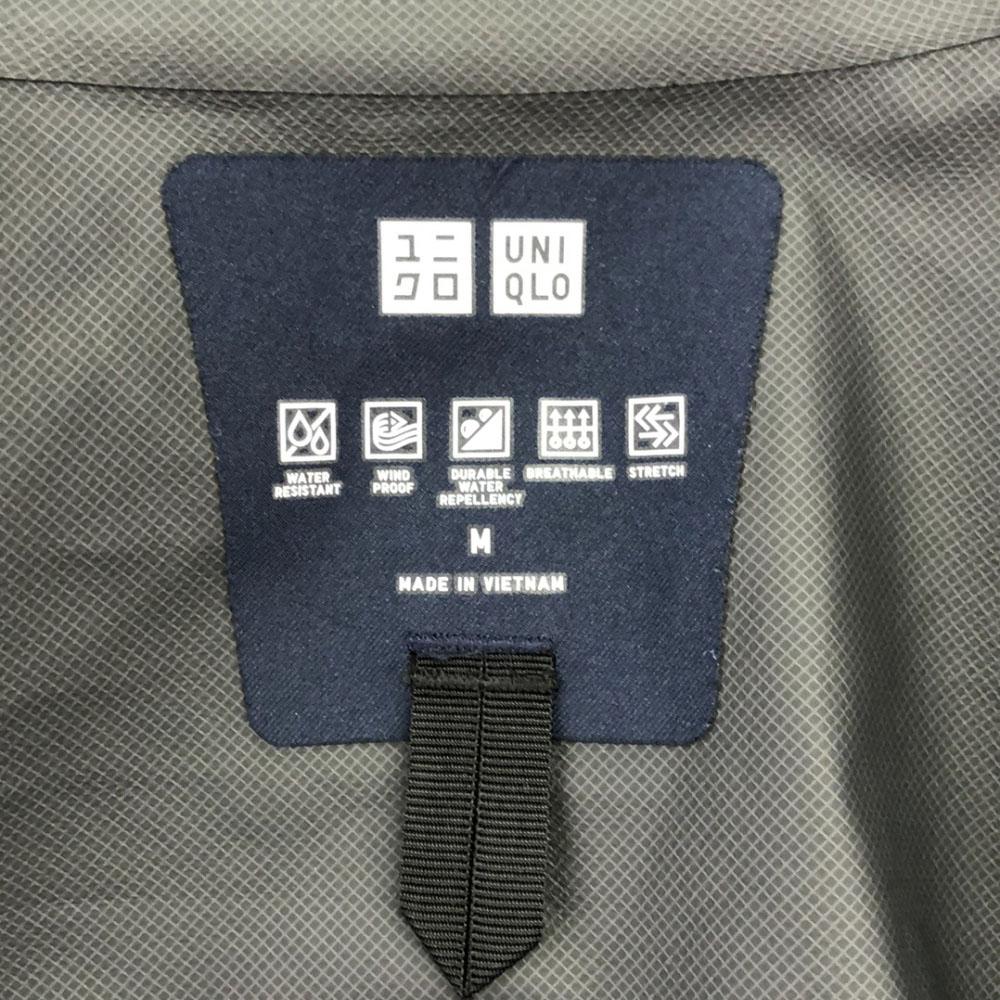 Uniqlo Long Sleeve Block Tech Parker M Navy Jacket 311-404362 Men's Used