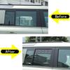 For Land Rover Defender 110 2020-2026 Aluminum Alloy Car Rear Side Window Ventilation Panel Decoration Modification Accessories