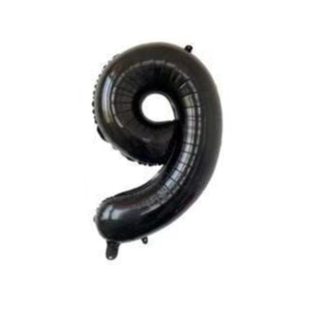 16-Inch Us Version Of Thin Body Digital Birthday Party Decoration Props Decoration Aluminum Film Balloon Digital