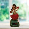Solar Power Hawaii Girl Dancing Doll Creative Hawaiian Shaking Head Dancer Shaking Head Hawaii Car Ornament Gift