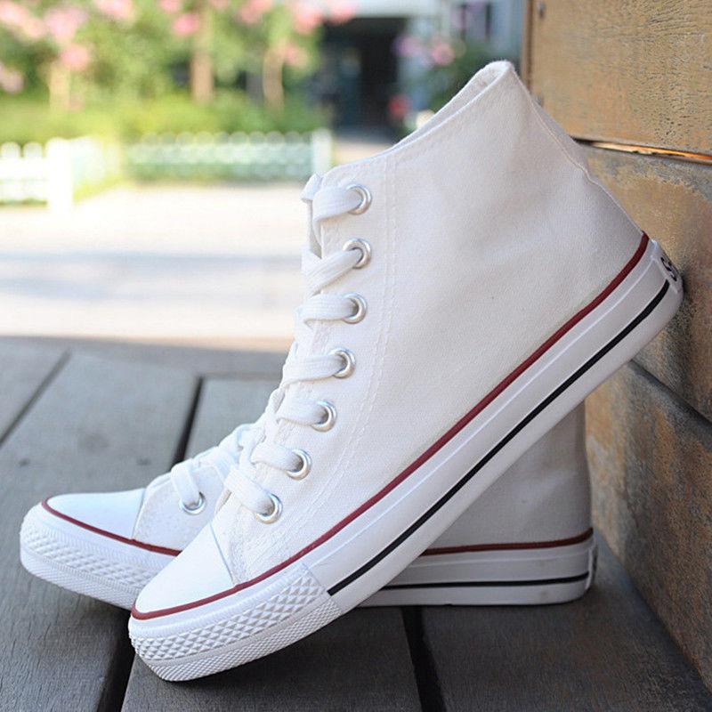 Men's shoes high-top canvas shoes men's spring and autumn student couple Korean version retro Harajuku tide board shoes women's shoes