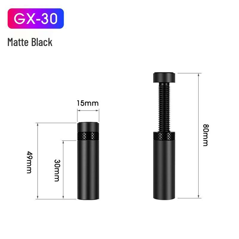 Aluminum Graphics Card Stand with Magnetic Base, ITX-Compatible, Anti-Bending Support.
