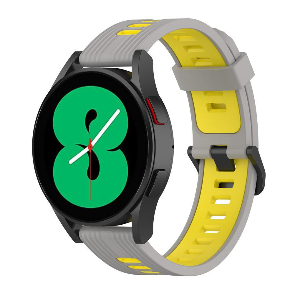 Silicone Replacement Straps Bands 20mm Wristband Compatible for Samsung Galaxy Watch 4 40mm 44mm