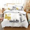 3D Print Godfather Bedding Set Single Twin Full Queen King Size Gangster Boss Aldult Kid Bedroom Polyester Duvetcover Sets