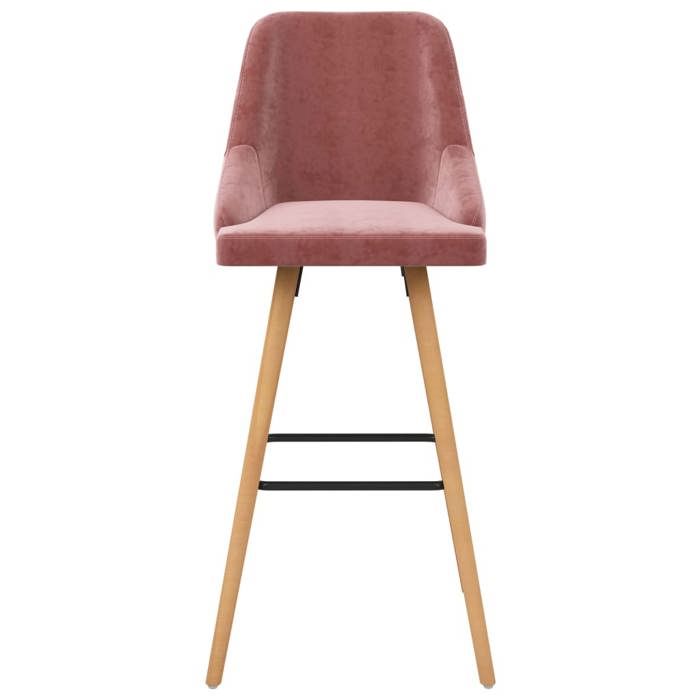 VidaXL Lot de 2 Tabourets de Bar, Chaise de Pub, Siège de Bistrot, Meuble de Salle à Manger Cuisine Salon Maison Intérieur, 289467