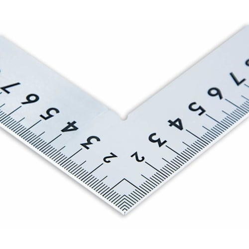 Shinwa Sokutei Medium Gold Stainless Steel Standard Measure 60 X 30 Cm 63410