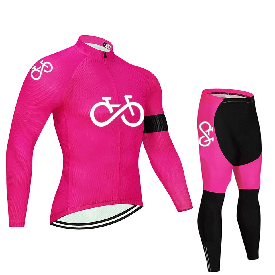 2026 Long Sleeve Bike Jerseys Pants For Men Latest Autumn Cycling Sets Pro Team Racing Sportswear Bicycle Suits Uniform