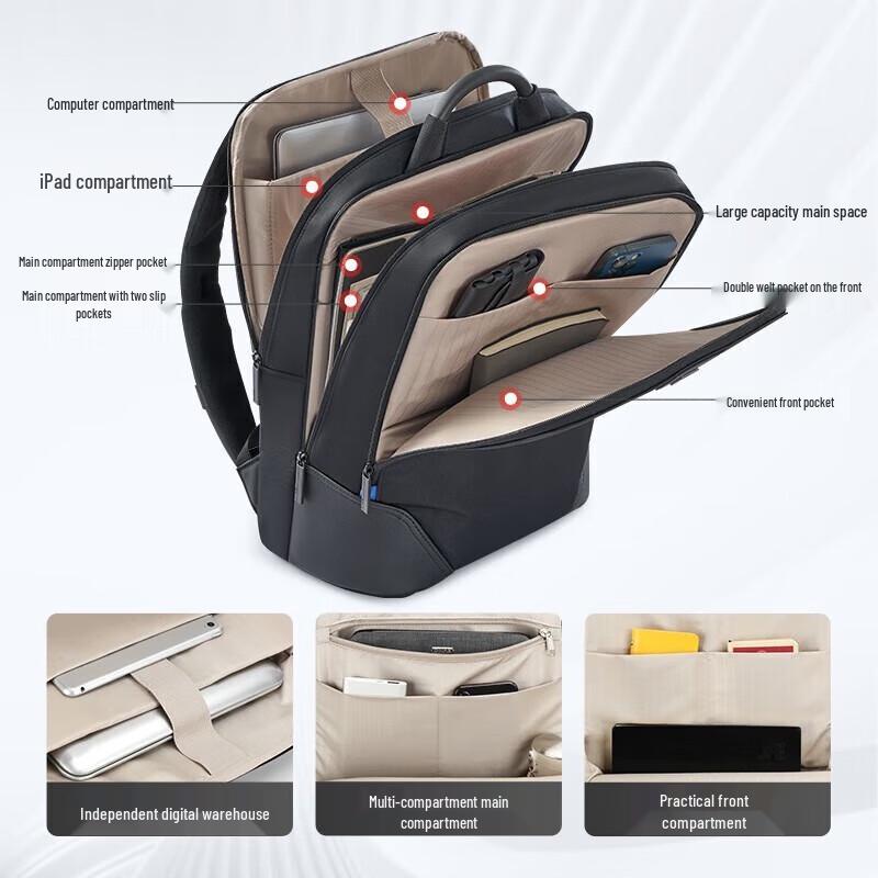 OIWAS 16-inch Business Travel Laptop Backpack