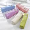 Retro Corduroy Solid Color Pencil Case Pen Box Artistic Minimalist Stationery Storage Bag Pencil Pouch School Student Supplies