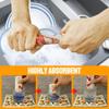 6/8Pcs Swedish Dishcloths Cellulose Cotton Fruit Style Kitchen Dish Towels Non Scratch Absorbent Cleaning Cloth for Dish Bowl