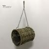 Sleepingnest Winter Warm Natural Grass Tunnel Hammock Bed with Mat for Sleeping Bird Tunnelcage