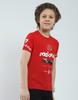 Monte Carlo Boy's Regular Fit Printed Half Sleeve T-Shirt