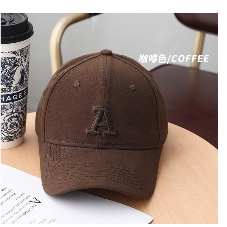 Embroidered Letter Baseball Cap For Women With Wide Brim Sun Protection Casual Style