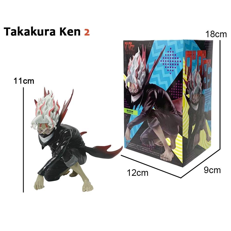 18cm Dandadan Takakura Ken Anime Figure Ken Takakura Action Figure Okarun/Momo Ayase Figurine Collectible Model Doll Toys Gifts