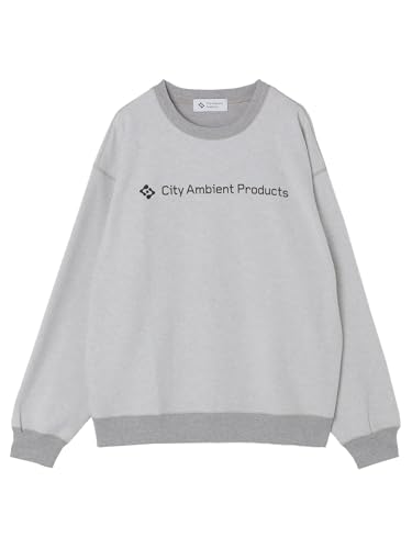 

Ships City Ambient Products Sweatshirt Logo Print Reverse Sweatshirt Men s 112650020 Heather Gray M