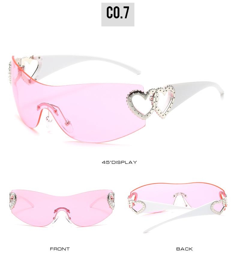 2022 Trendy Y2K Celebrity One-Piece Sunglasses for Women