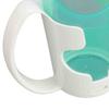 Elderly Care Cup Beveled Mouth Transparent Look Versatile Patient Care Food Liquid Drinking Cup Mug with Holder for Disabled Postoperative