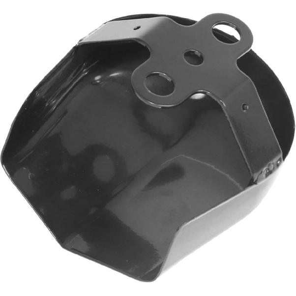 Motorcycle Gloss Black Steel Horn Cover for Harley Touring Models 1993-2023