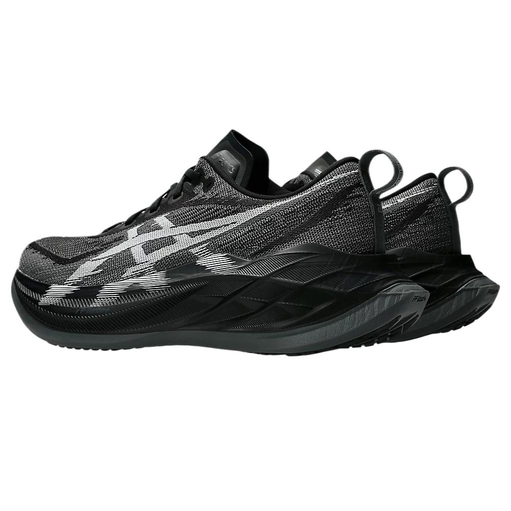 Asics SUPERBLAST 2 Anti Slip Wear Resistant Low Top Running Shoes Unisex Black White
