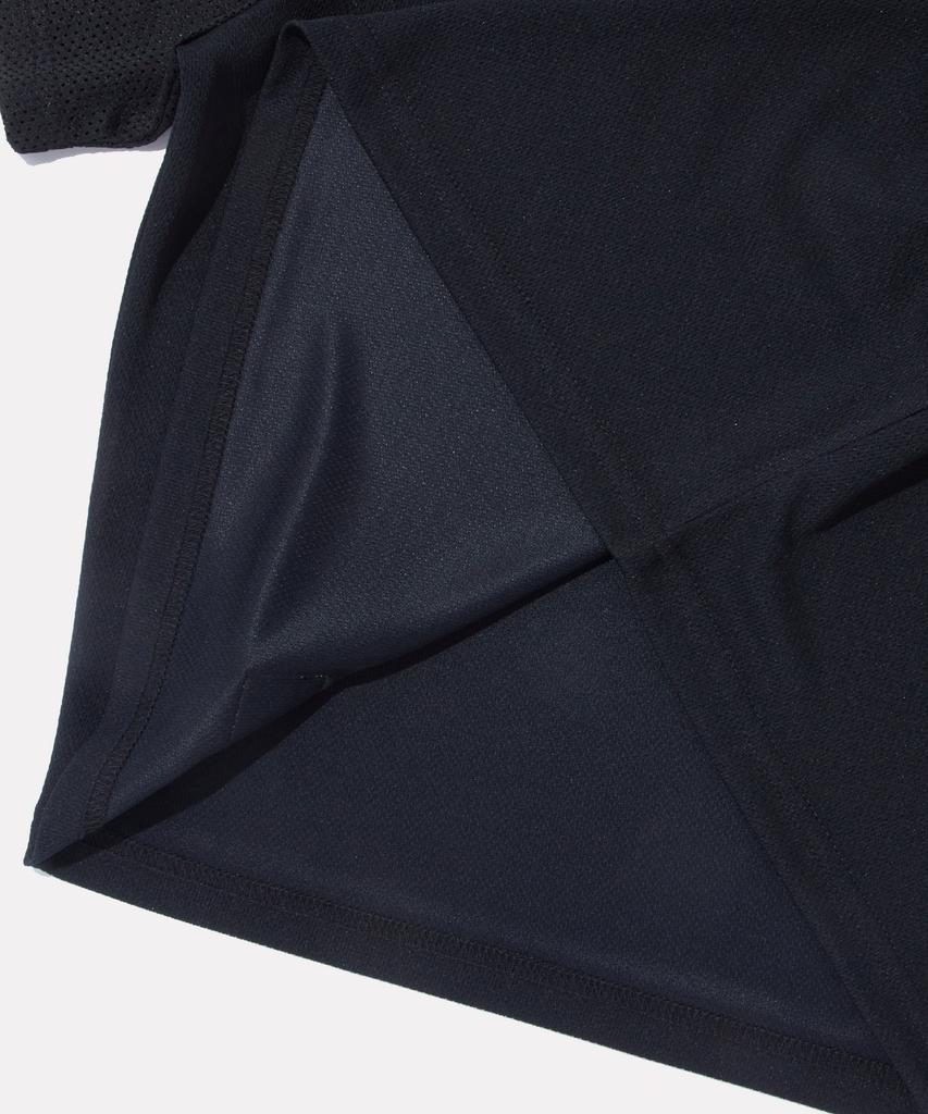 Reebok Authentic Logo Colorblock Short Sleeve T-Shirt (W) - Black