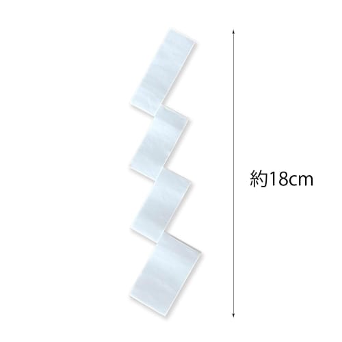 Set of 40 Shide Shidare (paper Streamers), Approximately 18cm Long, White, for Shinto Altars, Shimenawa (sacred Rope), Kamidana No Sato