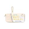 Marushin Chocolate Bar Cosmetic H9 X W18 X Funny Pencil Synthetic 0585021800 Pouch, White, Approx. D3cm, Yup! Food-themed, Case, Leather/Polyester,