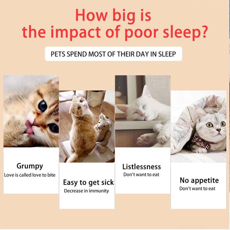 Teddybär Donut Hundebett Haustier Katze Bequeme, flauschige, warme Bettnestmatratze