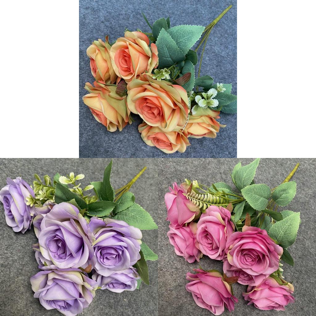 Premium Fake Rose Flowers For Wedding Centerpieces And Room Accents