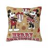 Mickey Merry Christmas Pillowcase Soft Polyester Cushion Cover Decorations Minnie Throw Pillow Case Cover Car Wholesale 18''