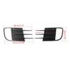 Left Right For 6-GTI 5K0853666C 5K0853665C Front Bumper Fog Light Grille Cover