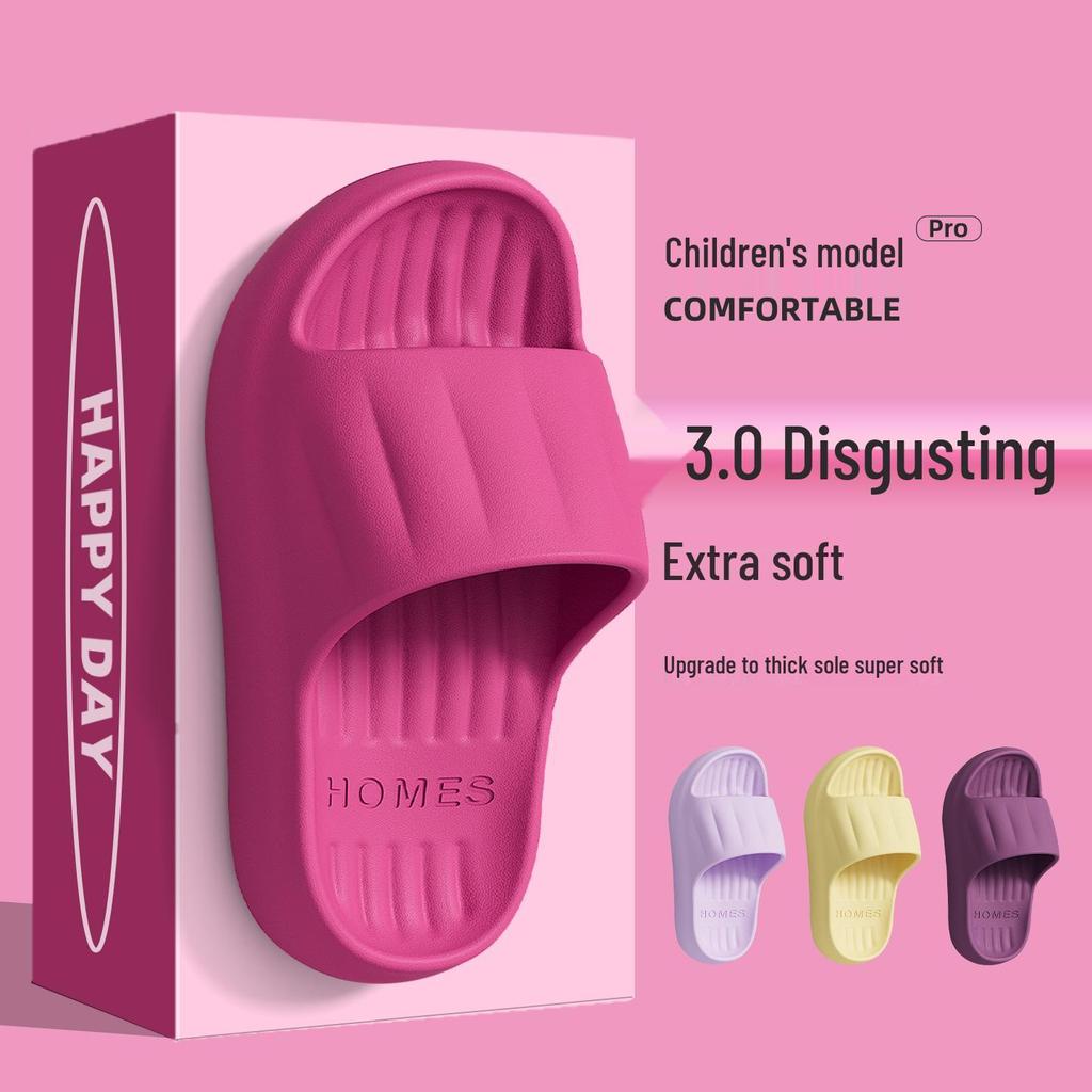 Children's Cartoon Anti-Slip Slippers - Summer Sandals for Girls, Boys, Men, and Women.