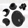 ACROPIX Fuel Tank Fuel Filler Lock Door Gas Tank Cap Cover Fits Jeep Wrangler JK with Key Black 1 Piece