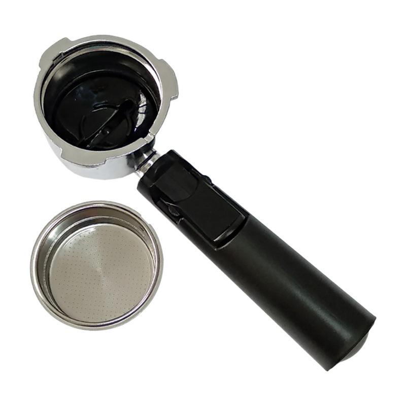 Juego de Portafiltro de Tres Orejas de 51 mm con Taza Dosificadora y Cesta de Filtro para Máquinas de Café HOMIXVITEK.