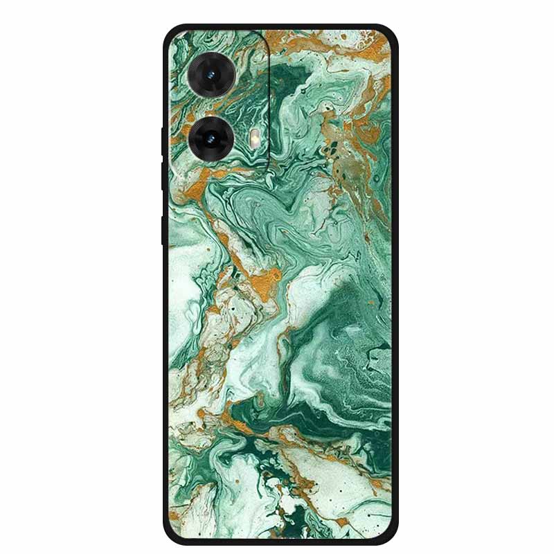 6.67"For Moto G85 5G Case Marble Soft Silicone Bumper Phone Back Cover For Motorola Moto G85 XT2427-3 TPU Capa MotoG85 G 85 Case
