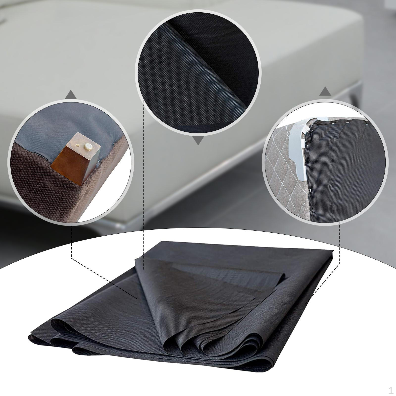 

Синтетическое волокно Замена дна дивана Пылезащитный чехол для мебели Каркас кровати и Книжные шкафы 24 Inch x 3 Yard