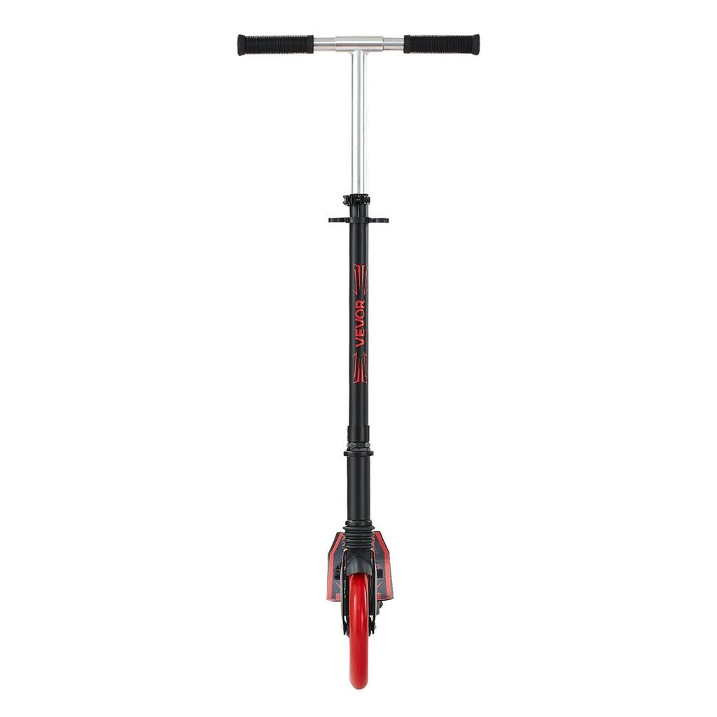 Kick Scooter for Kids Ages 8+, Teens & Adults, 2-Wheel Toddler Scooter with Adjustable Height Handlebar, Wide Anti-Slip Deck, Foldable Lightweight for