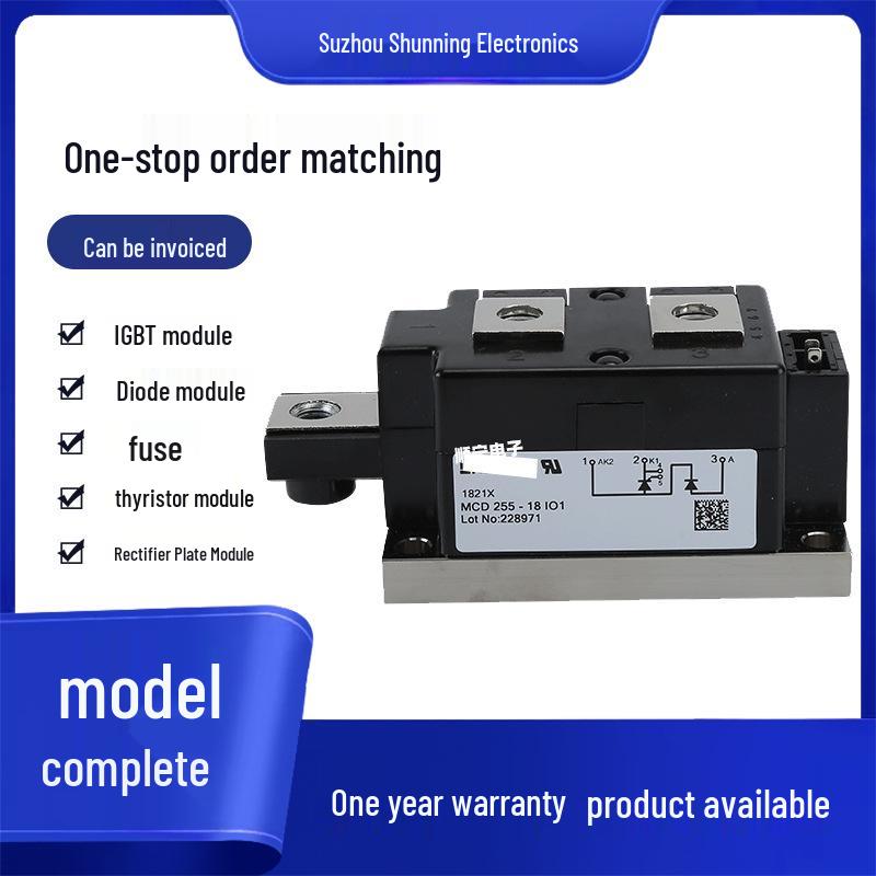 MCD312-18io1 Thyristor Module - Electronic Component with Ultra-Fast Shipping