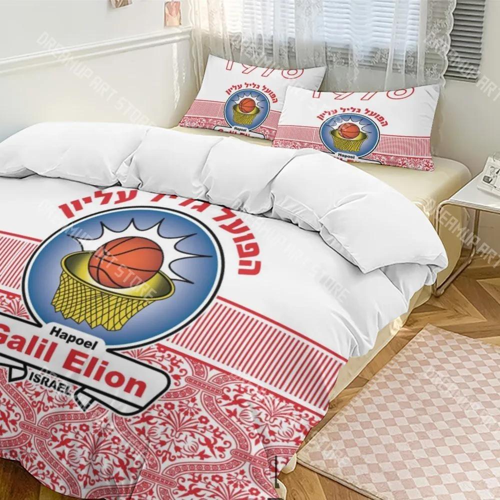 3D Print Hapoel Galil Elyon Bedding Set Twin Queen King Full Size Duvet Cover Pillowcase Bed boys girls Adult Home Textiles