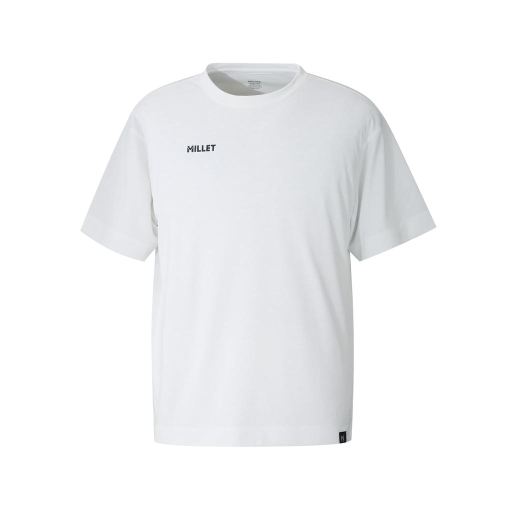 Millet MIV03192 Frost (NEW LOGO) Unisex Logo Big Short Sleeve T-Shirt, Size XL