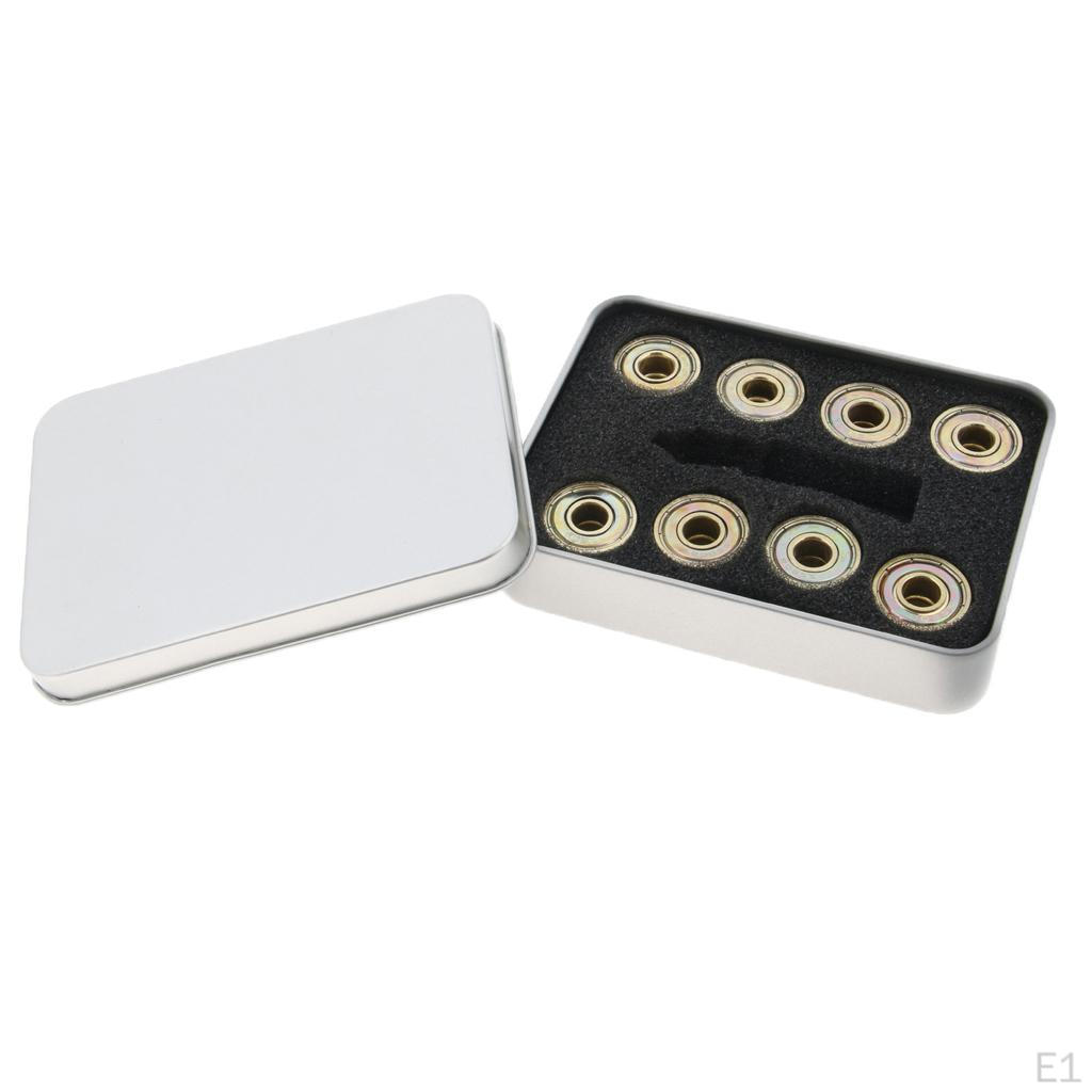 16Pcs 608 ZZ Super Fast Skate Board, Scooter, Inline And Roller Bearings
