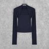 Original Lyocell Merino Wool Two-Piece Knitted Base Layer Top for Autumn/Winter