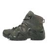 Outdoor first-layer cowhide combat hiking shoes anti-skid tactics new military fans hiking shoes boots wear-resistant medium help breathable