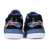 Li Ning Pro Rubber Comfortable Slip Resistant High top Badminton Shoes Men's Black Blue AYAT009-4