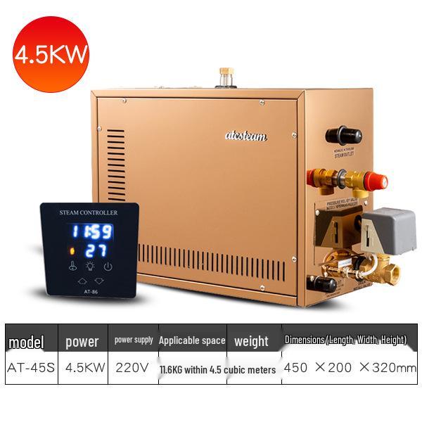 Stainless Steel Sauna Steam Generator with Automatic Drainage