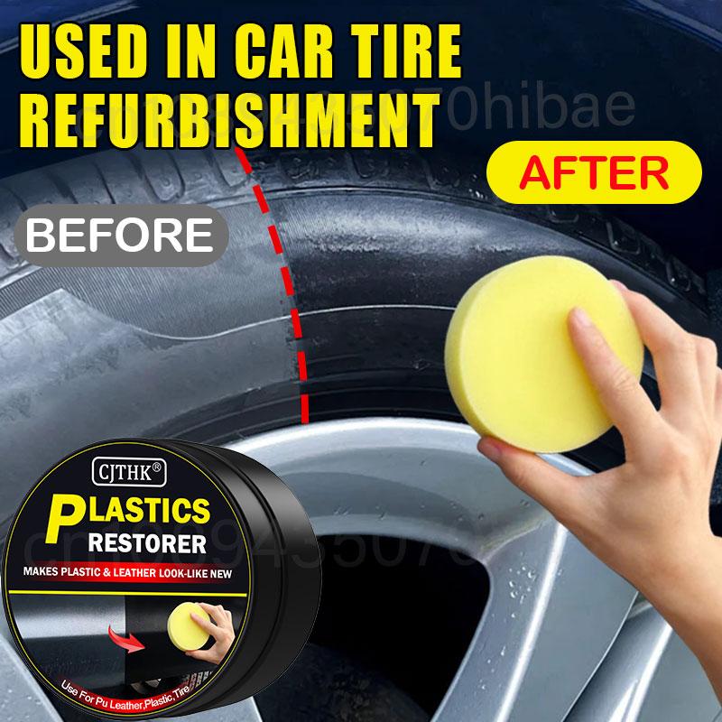 Auto Plastový Obnovovač Auto Interiérový Panel Obnova Vosk Nátěr Kůže Plast Guma Leštidlo Oprava Auto Rekondiční Krém Péče