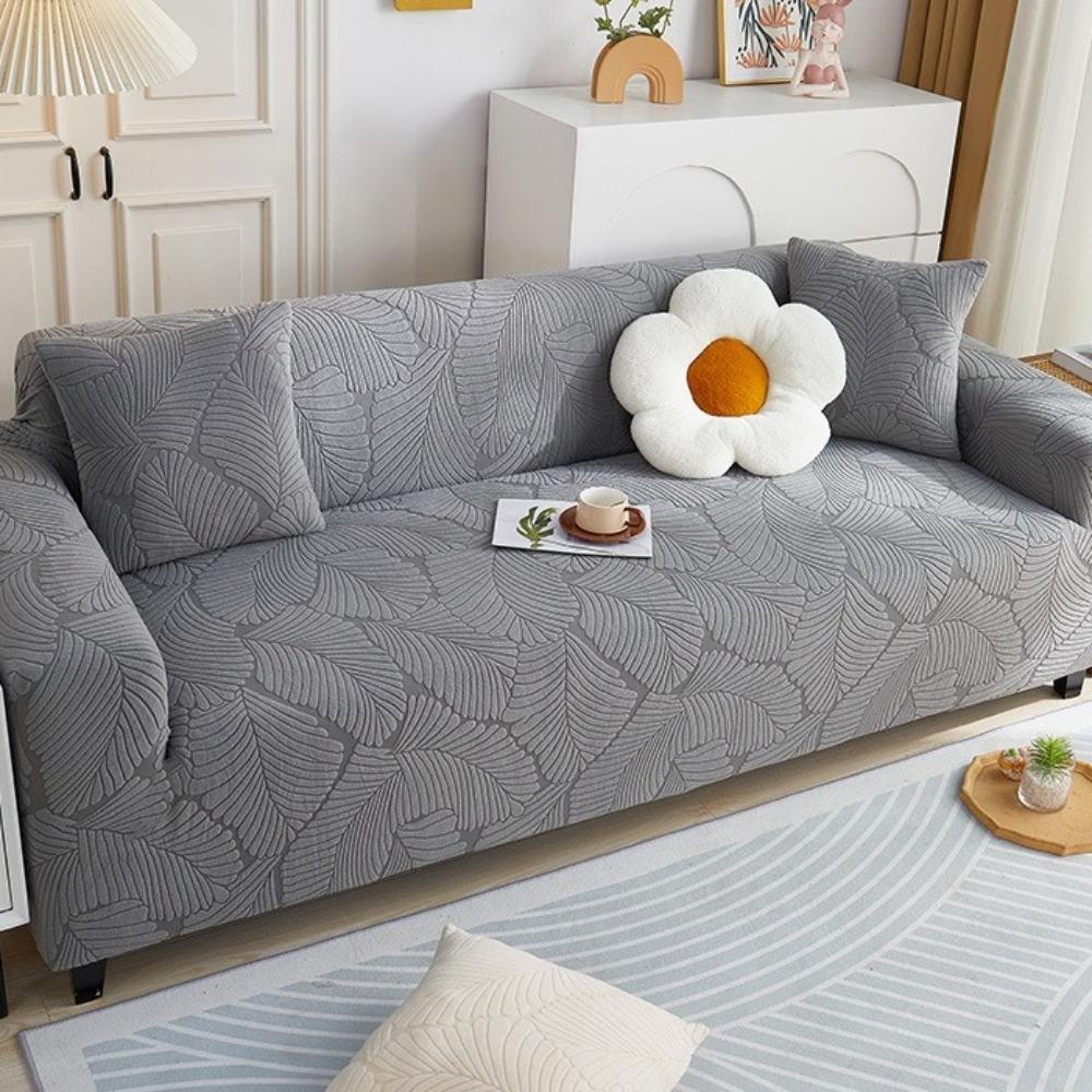 Thicken Armchair Protector Large Leaves Pattern Sofa Seat Cover Cushion Slipcovers  for Living Room