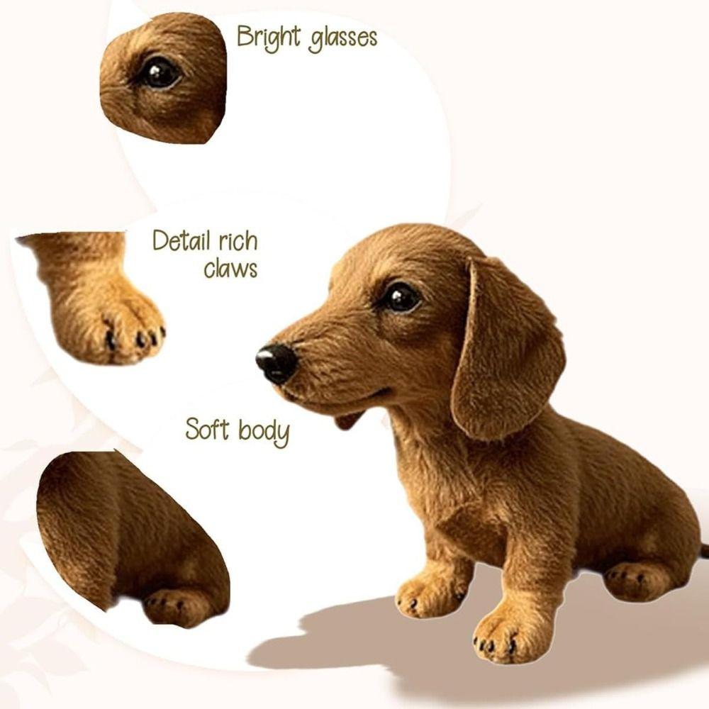 Imituje Naturalny Ruch Pluszowa Zabawka Pies Urocze Pluszowe Zabawki Pluszowa Poduszka do Wsparcia Emocjonalnego