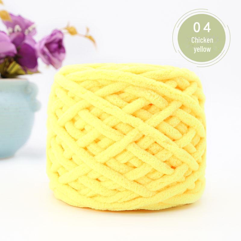 Thick Wool DIY Yarn Ball for Handwoven Crafts - Soft Texture, Easy To Work With, Multiple Colors