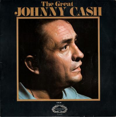 LP Schallplatte JOHNNY CASH - The Great Johnny Cash CHM696 Hallmark Record 1972 UK Folk Gebraucht