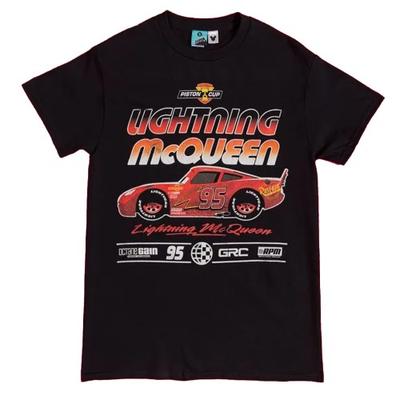 Cars Camiseta Unisex Adulto Race Relâmpago McQueen